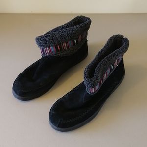 Bob's by Skechers moccasins women's 11 black